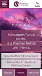 Mobile Screenshot of milestonesranch.com